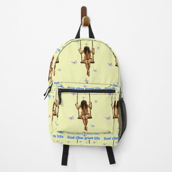 Item preview, Good vibes great life. Girl swings art designed and sold by Natart1004.