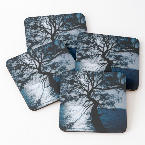 Item preview, Backlit tree on shore designed and sold by Alan-David.