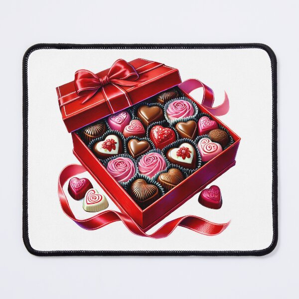 Item preview, My Sweet Valentine Box - Heart Chocolate Candy Love designed and sold by FuzionRaptor.
