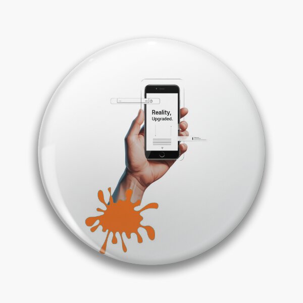 Item preview, Reality, Upgraded – Augmented Reality Design future tech designed and sold by SloganSauce.