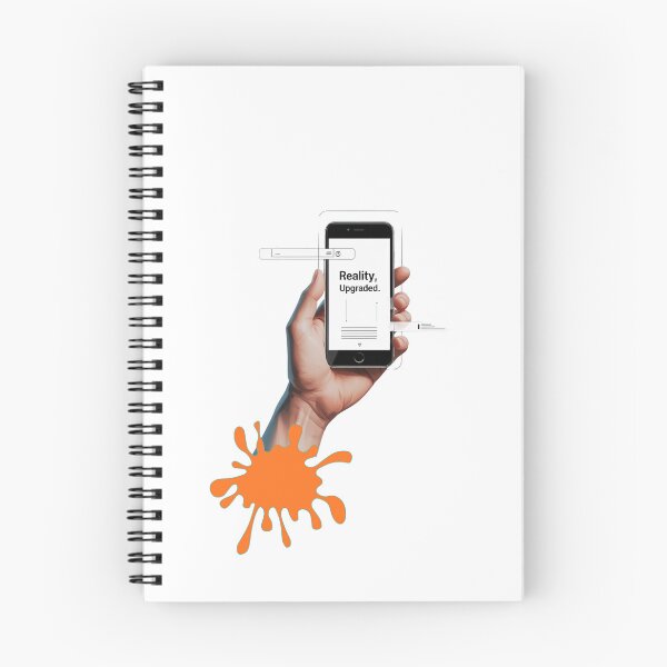 Item preview, Reality, Upgraded – Augmented Reality Design future tech designed and sold by SloganSauce.