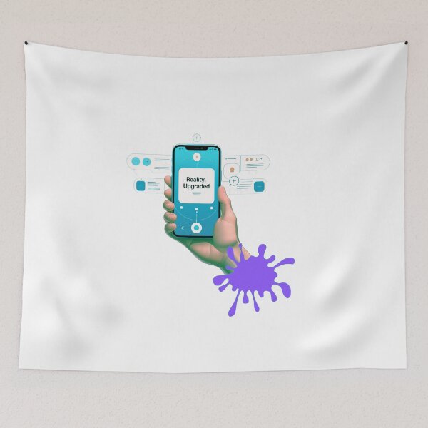 Item preview, Reality, Upgraded – Augmented Reality Design ar shirt designed and sold by SloganSauce.