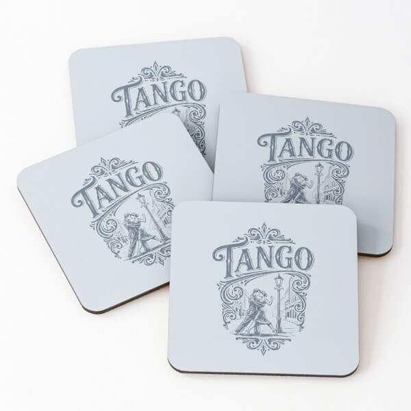 Item preview, Tango Buenos Aires Argentina Vintage Etching Style Art designed and sold by KiwiRider.