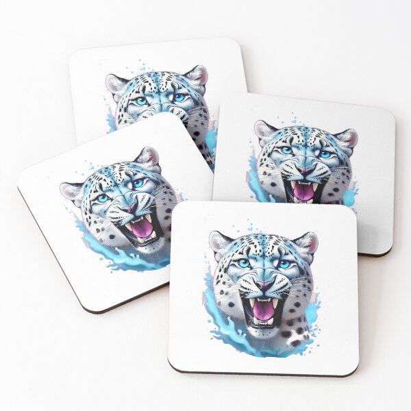 Item preview, Spotted Legend - Snow Leopard Art designed and sold by RockitBaby.