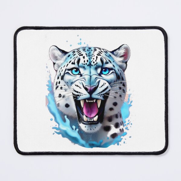 Item preview, Spotted Legend - Snow Leopard Art designed and sold by RockitBaby.