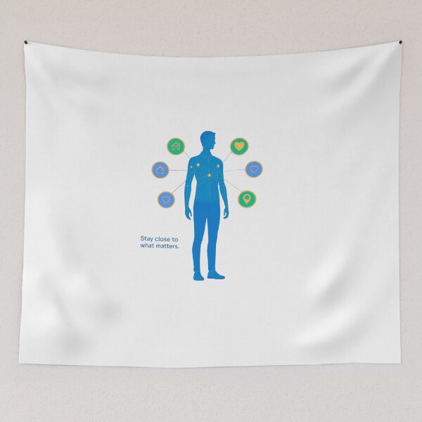 Item preview, Stay Close to What Matters ar future designed and sold by SloganSauce.