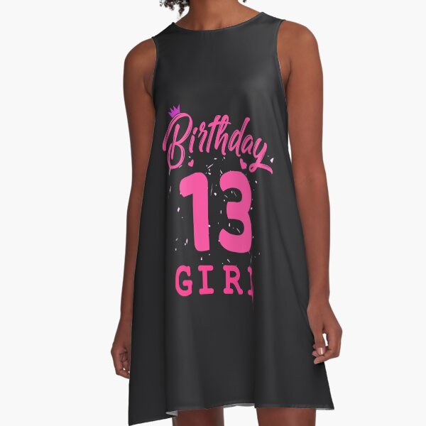 13 Year Old Birthday Outfits For Black Girls Pink Birthday Girl 13
