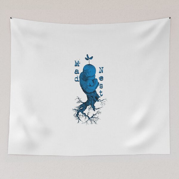 Item preview, Tree Child Blue designed and sold by MADNEST.