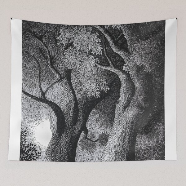 Item preview, Two Trees Communicating in a Secret Language? designed and sold by oanaunciuleanu.
