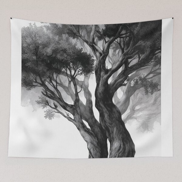Item preview, Two Trees Communicating in a Secret Language? designed and sold by oanaunciuleanu.