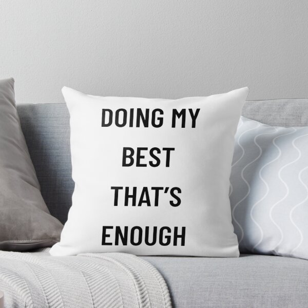 Item preview, Doing My Best That’s Enough: Minimal Typography designed and sold by elynne9.