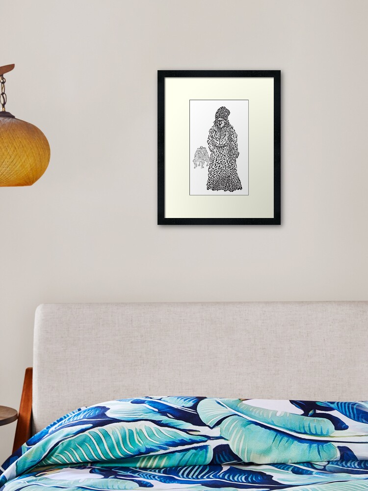 Thumbnail 2 of 7, Framed Art Print, hidden knowledge designed and sold by Anthropolog.