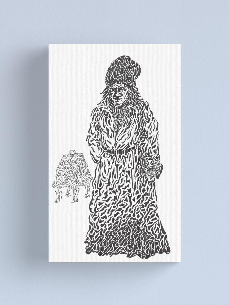 Thumbnail 1 of 3, Canvas Print, hidden knowledge designed and sold by Anthropolog.