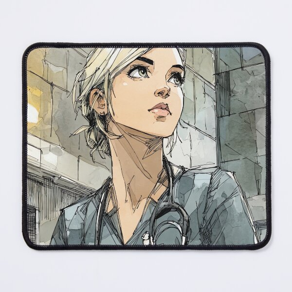 Item preview, Healthcare Hero - Determination in Scrubs designed and sold by Banal25.