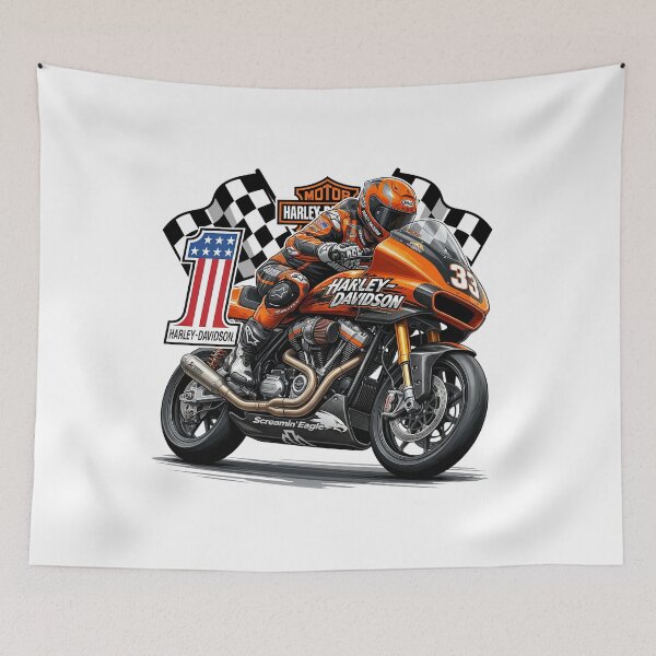 Artikelvorschau, Harley-Davidson-Rennkultur entworfen und verkauft von enzoade.