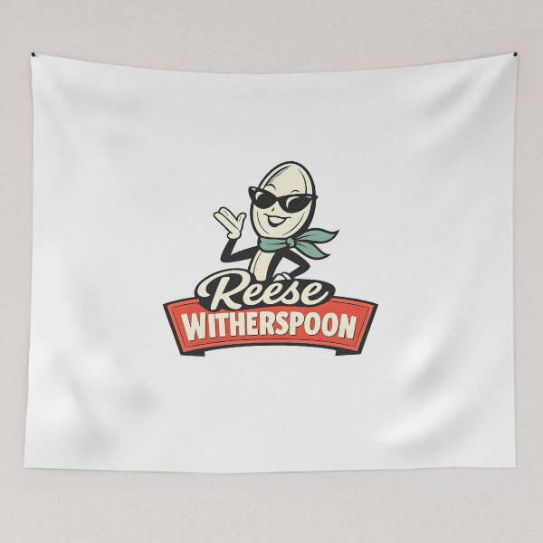 Item preview, Reese Witherspoon – Vintage Retro Parody Logo Spoon designed and sold by Dax Studio.