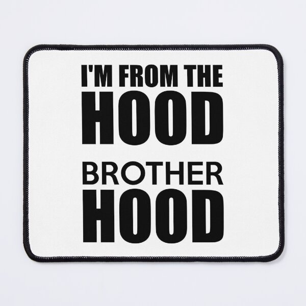 Item preview, I’m From the Hood Brother Hood Shirt | Better Together -Black designed and sold by allmarkmade.