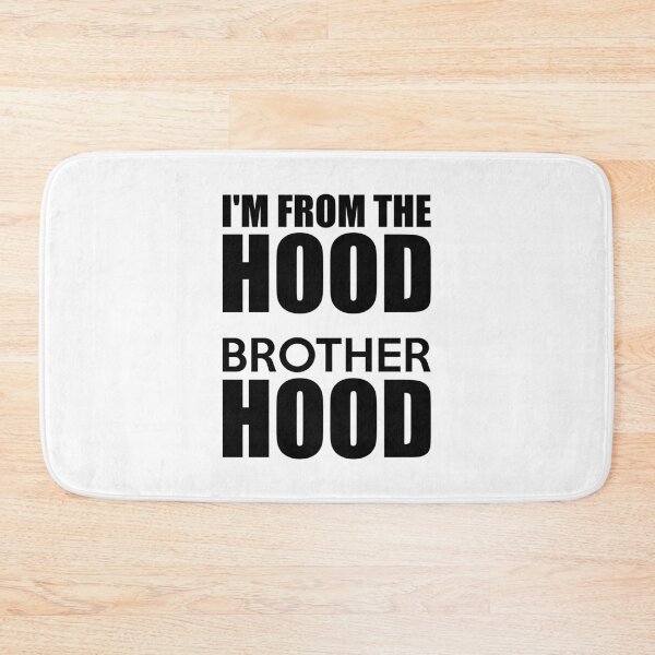 Item preview, I’m From the Hood Brother Hood Shirt | Better Together -Black designed and sold by allmarkmade.