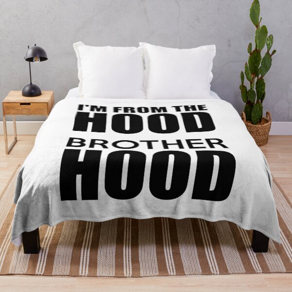 Item preview, I’m From the Hood Brother Hood Shirt | Better Together -Black designed and sold by allmarkmade.