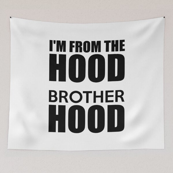 Item preview, I’m From the Hood Brother Hood Shirt | Better Together -Black designed and sold by allmarkmade.
