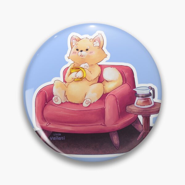 Item preview, Relaxing with Coffee and a Puppy designed and sold by LittleVailati.