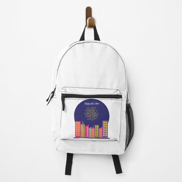 Item preview, Happy New Year And Fireworks Over The City. designed and sold by Dinasshop.
