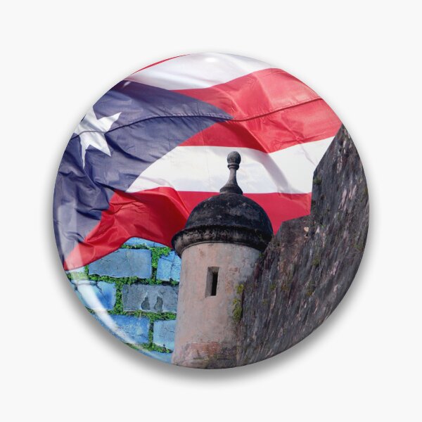 Item preview, Puerto Rican Flag El Morro Cobblestones Boricua Photography San Juan designed and sold by byDarling.