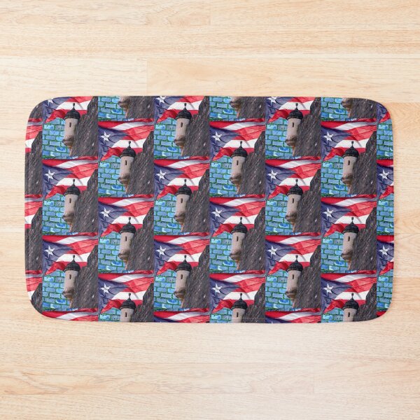 Item preview, Puerto Rican Flag El Morro Cobblestones Boricua Photography San Juan designed and sold by byDarling.