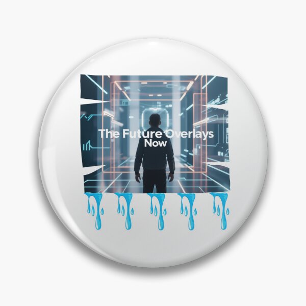 Item preview, The Future Overlays Now digital overlay art designed and sold by SloganSauce.