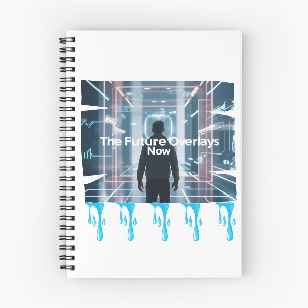 Item preview, The Future Overlays Now digital overlay art designed and sold by SloganSauce.
