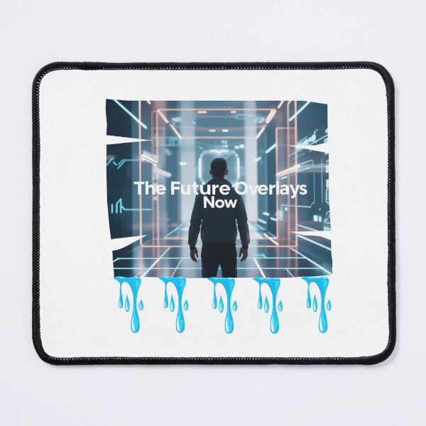 Item preview, The Future Overlays Now digital overlay art designed and sold by SloganSauce.