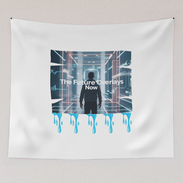 Item preview, The Future Overlays Now digital overlay art designed and sold by SloganSauce.