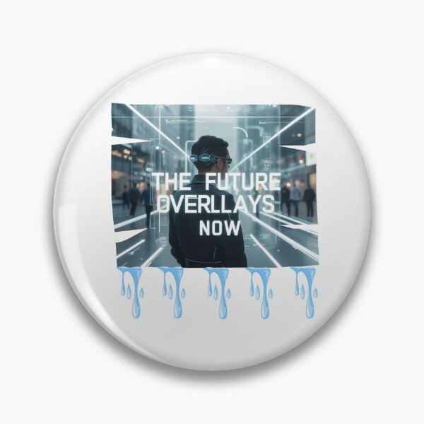Item preview, The Future Overlays Now cyber aesthetic designed and sold by SloganSauce.