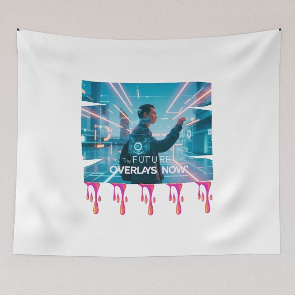 Item preview, The Future Overlays Now immersive future designed and sold by SloganSauce.