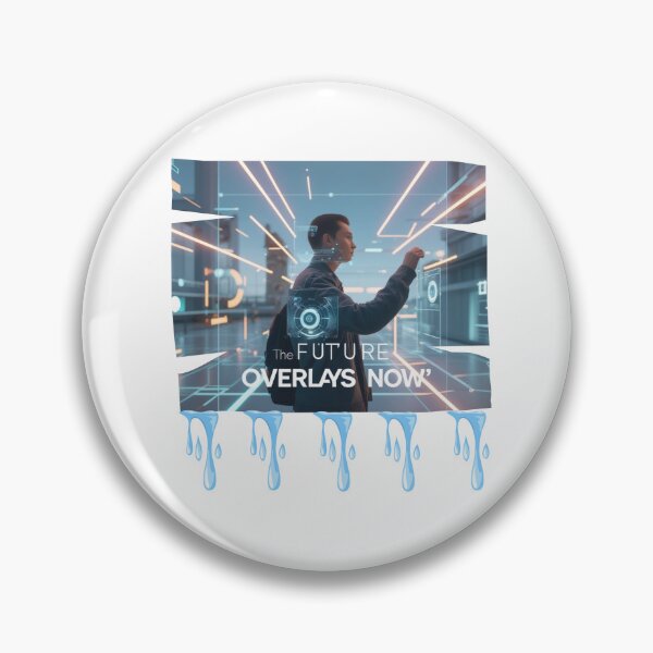 Item preview, The Future Overlays Now ar innovation design designed and sold by SloganSauce.