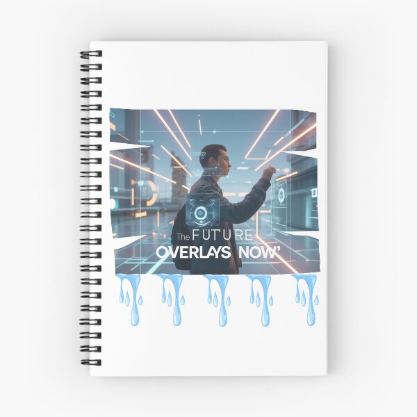Item preview, The Future Overlays Now ar innovation design designed and sold by SloganSauce.
