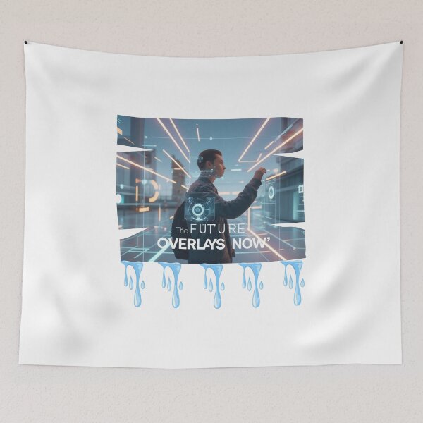 Item preview, The Future Overlays Now ar innovation design designed and sold by SloganSauce.