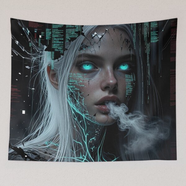 Item preview, Breaking the Digital Cortex designed and sold by Insomnia Art Designs.