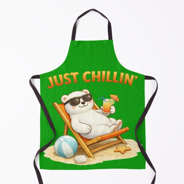 Item preview, Just Chillin Cute Bear Design designed and sold by Papier Atelier Art.