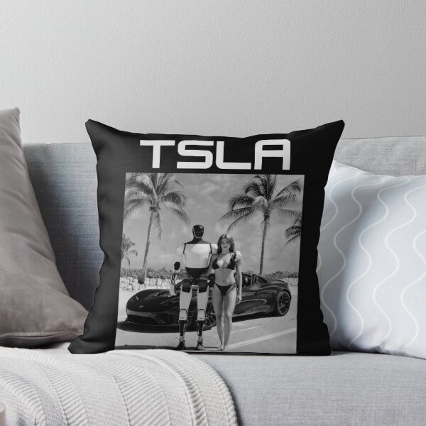 Item preview, Tesla humanoid robot art designed and sold by TEEJAMBOREE.