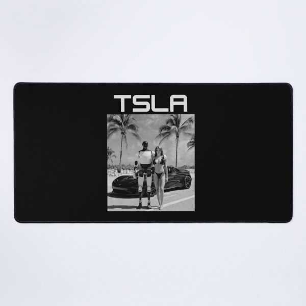 Item preview, Tesla humanoid robot art designed and sold by TEEJAMBOREE.