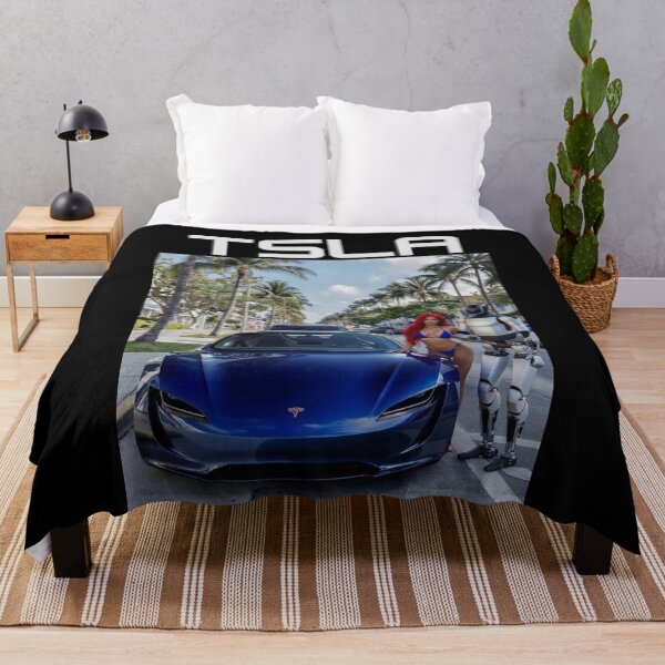Item preview, Tesla humanoid robot art designed and sold by TEEJAMBOREE.