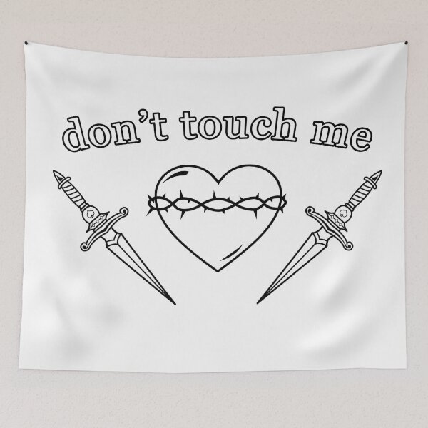 Item preview, DON'T TOUCH ME! (transparent) designed and sold by mother-of-iron.