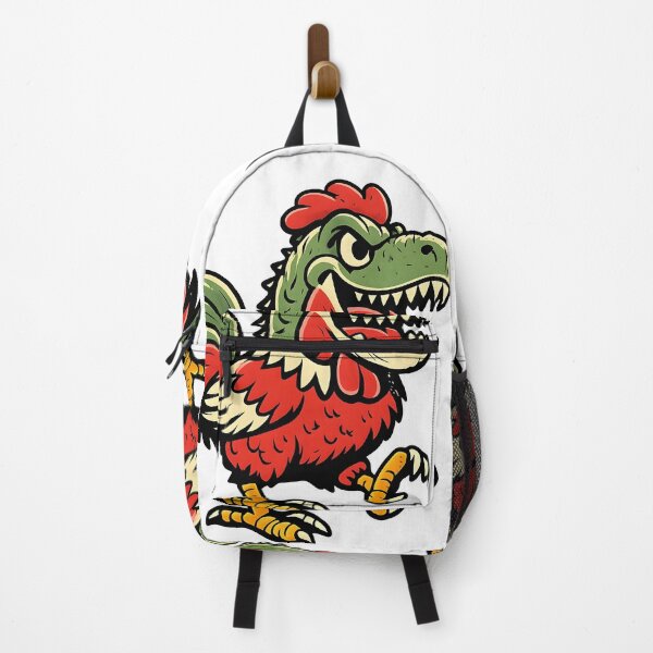 Item preview, Vintage Prehistoric Hybrid – Retro T-Rex Rooster Creature Logo designed and sold by Dax Studio.