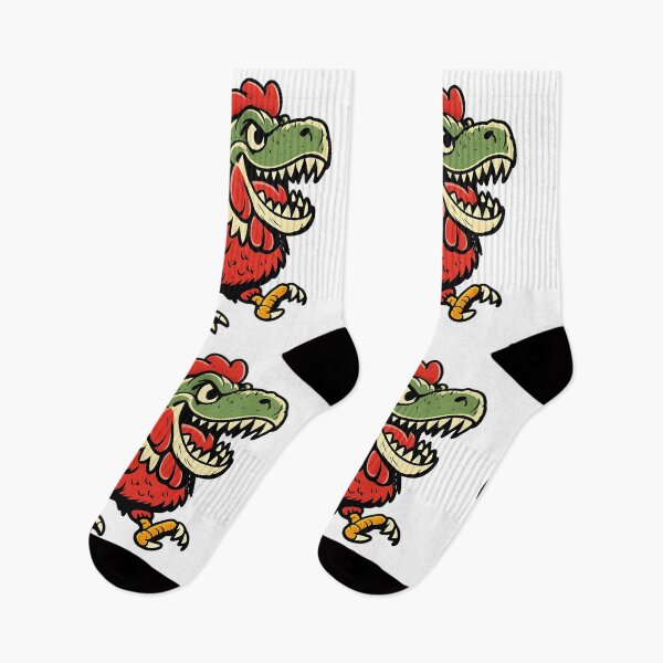 Item preview, Vintage Prehistoric Hybrid – Retro T-Rex Rooster Creature Logo designed and sold by Dax Studio.