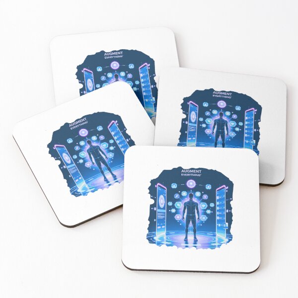 Item preview, Augment Everything, augmented reality slogan designed and sold by SloganSauce.