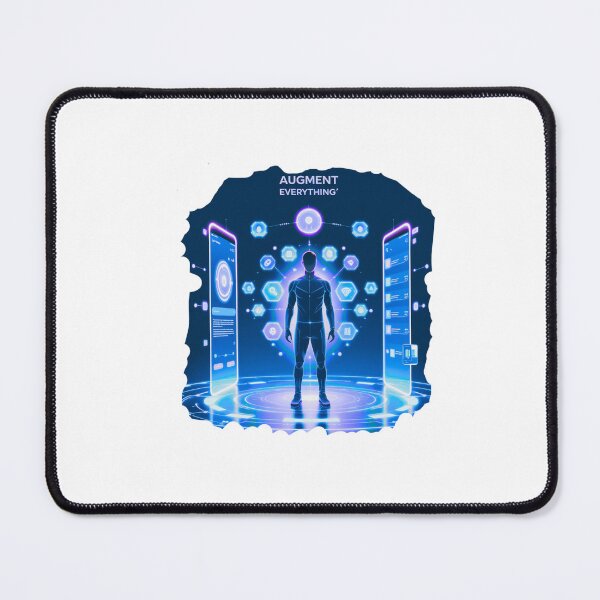 Item preview, Augment Everything, augmented reality slogan designed and sold by SloganSauce.