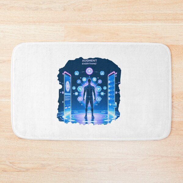 Item preview, Augment Everything, augmented reality slogan designed and sold by SloganSauce.