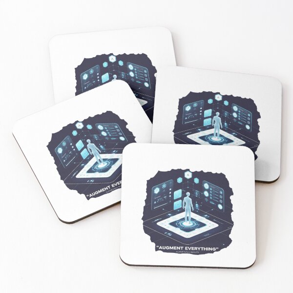 Item preview, Augment Everything, ar future art designed and sold by SloganSauce.