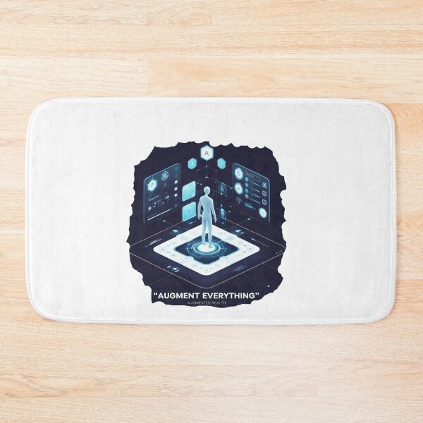 Item preview, Augment Everything, ar future art designed and sold by SloganSauce.
